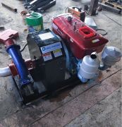 Máy bơm cấp thoát nước Diesel D15-100 đề nổ