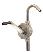Bơm dầu hóa chất thùng phuy quay tay inox