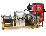 Tời kéo cáp cột điện chạy xăng 5 tấn