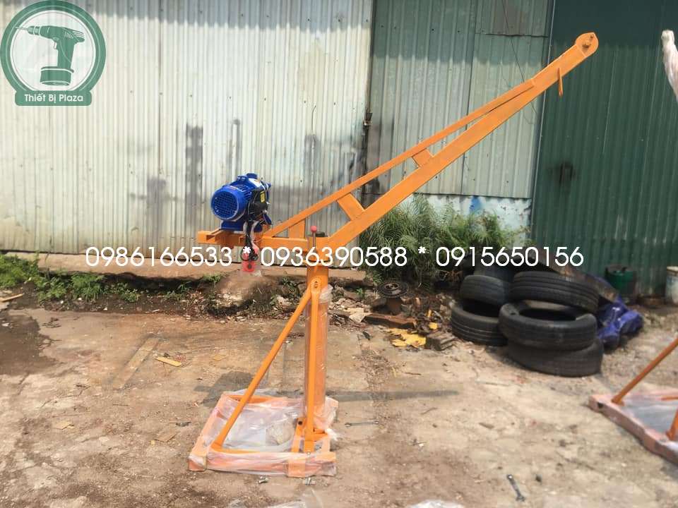 cẩu xoay mini 360 độ tải trọng 500kg giá rẻ
