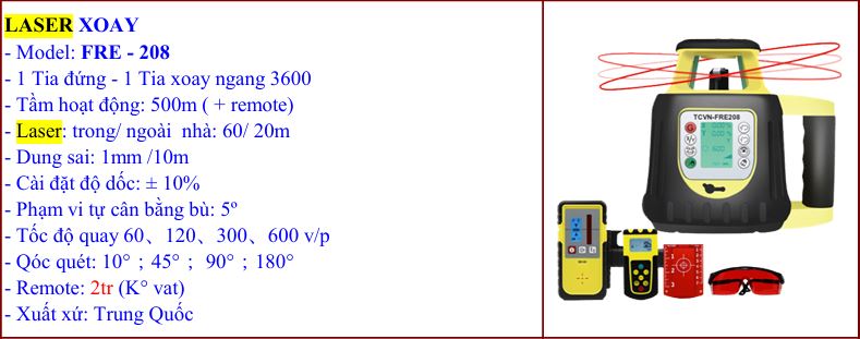 địa chỉ b&aacute;n m&aacute;y đo laser xoay 360 độ tại H&agrave; Nội HCM