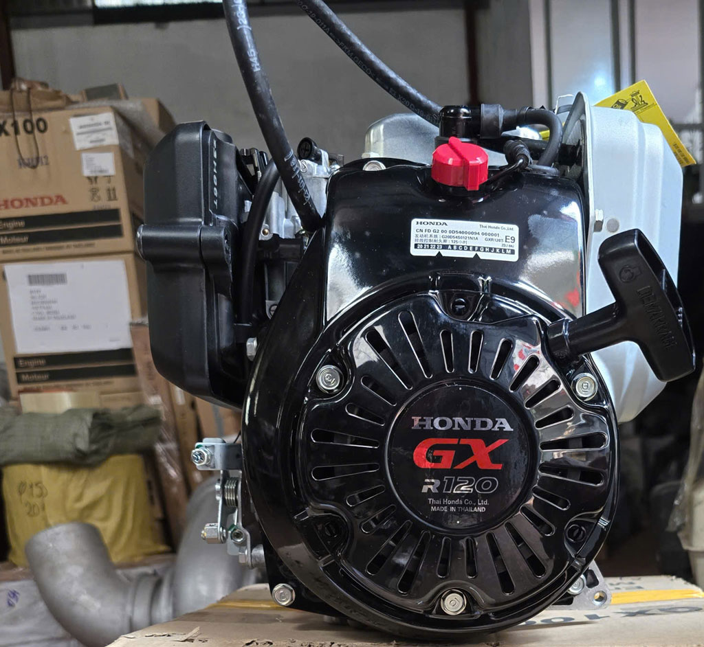 Động cơ đầm c&oacute;c Honda GXr120 đen