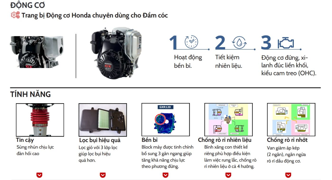 dia chi ban may dam coc Honda HTR70 tai hanoi da nang saigon