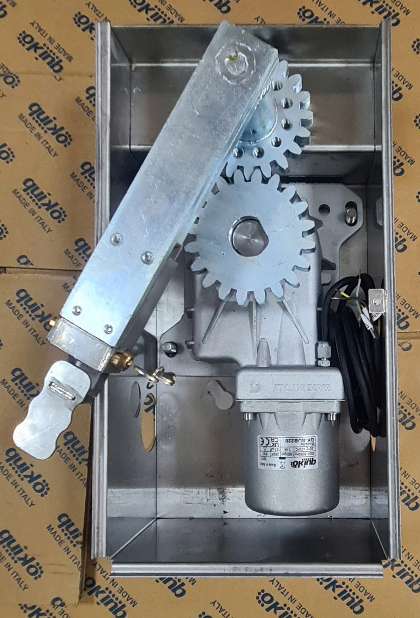 motor cua tu dong am san 24VDC Sanwan