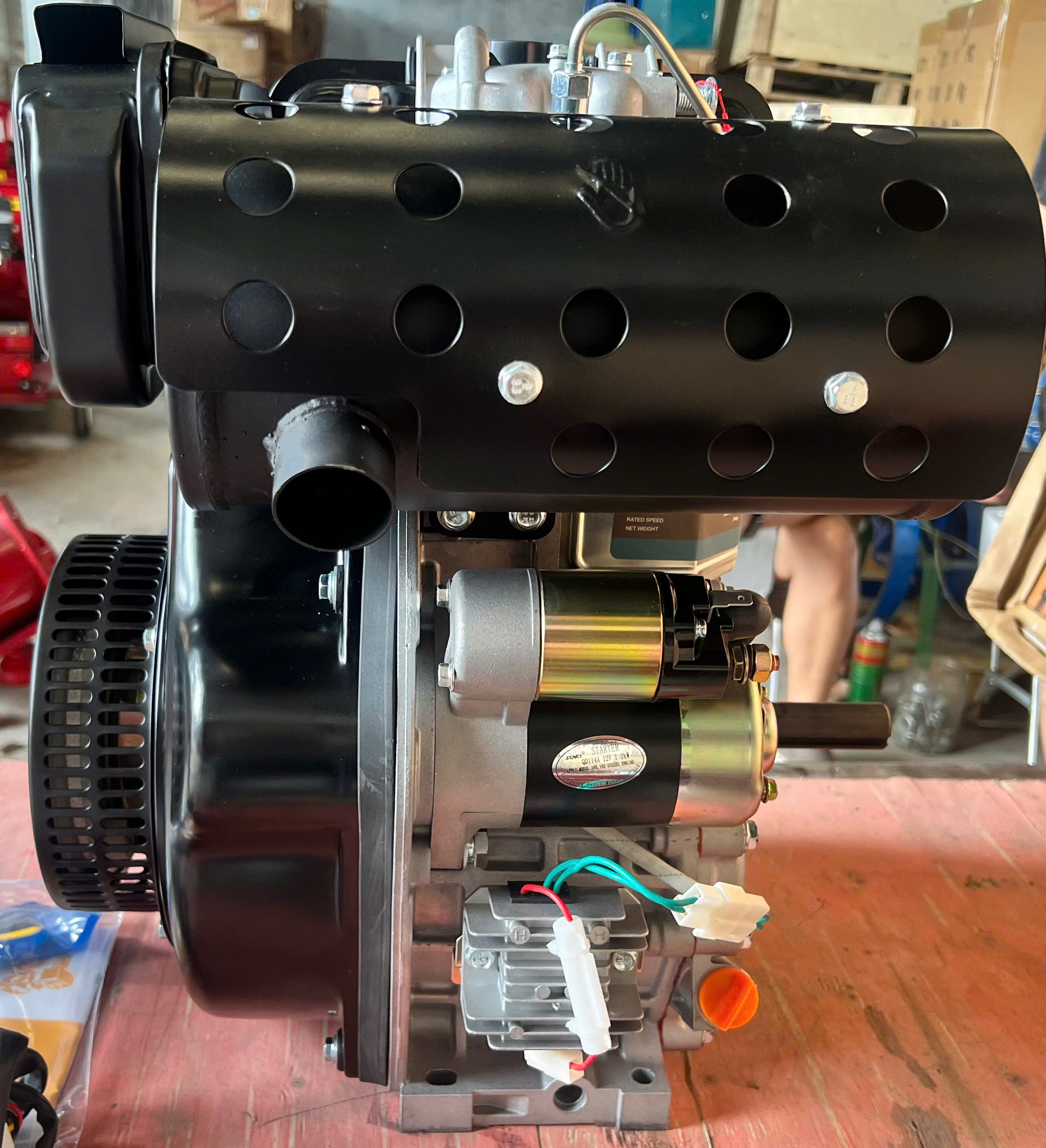 đại lý bán động cơ máy dầu diesel 13hp đề nổ tại hà nội hcm