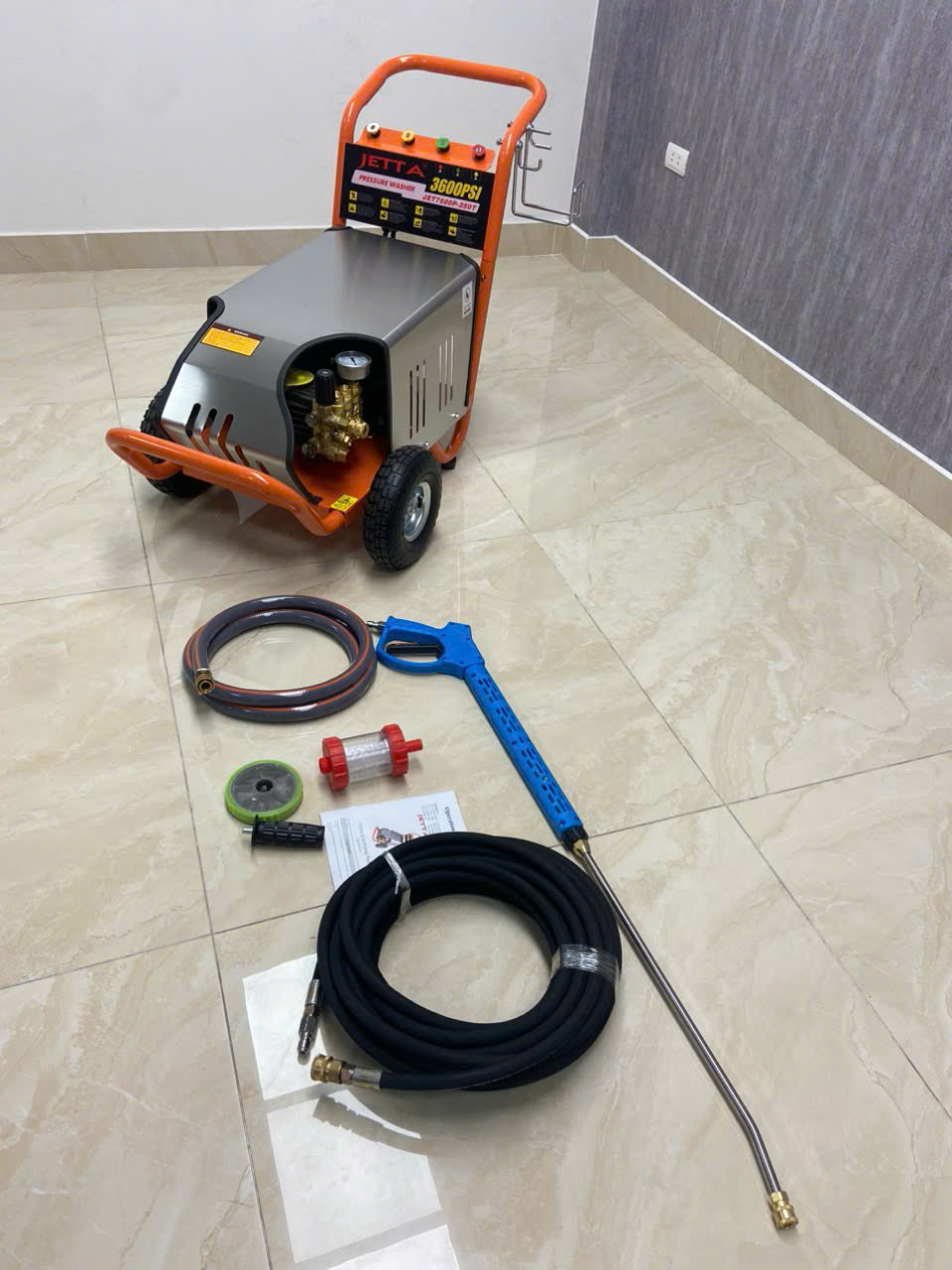 dai lly ban may rua xe cao ap Jetta 7.5kw tai Hanoi