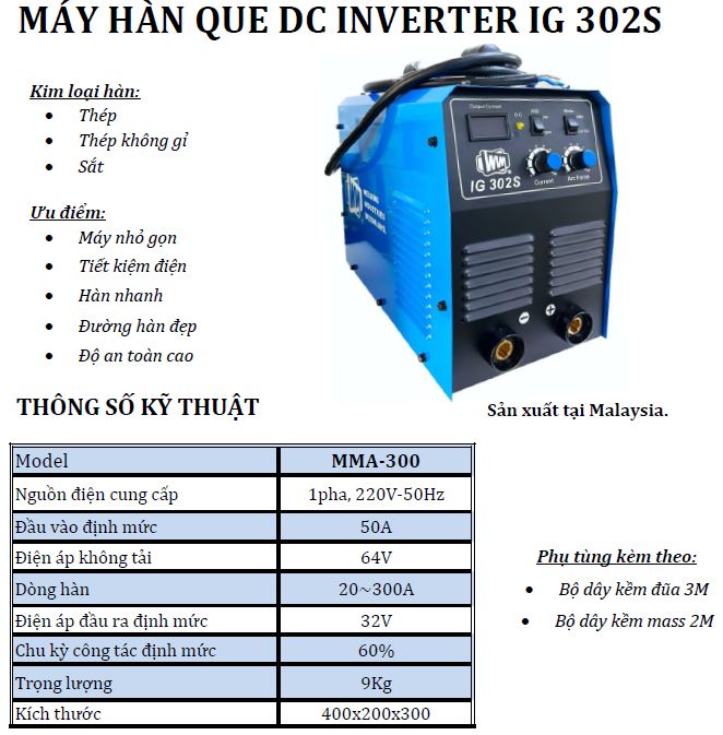 dia chi ban may han que DC Wim IG302S