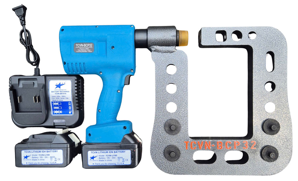 đại l&yacute; b&aacute;n m&aacute;y đột lỗ m&aacute;ng t&ocirc;n d&ugrave;ng pin tại H&agrave; Nội HCM