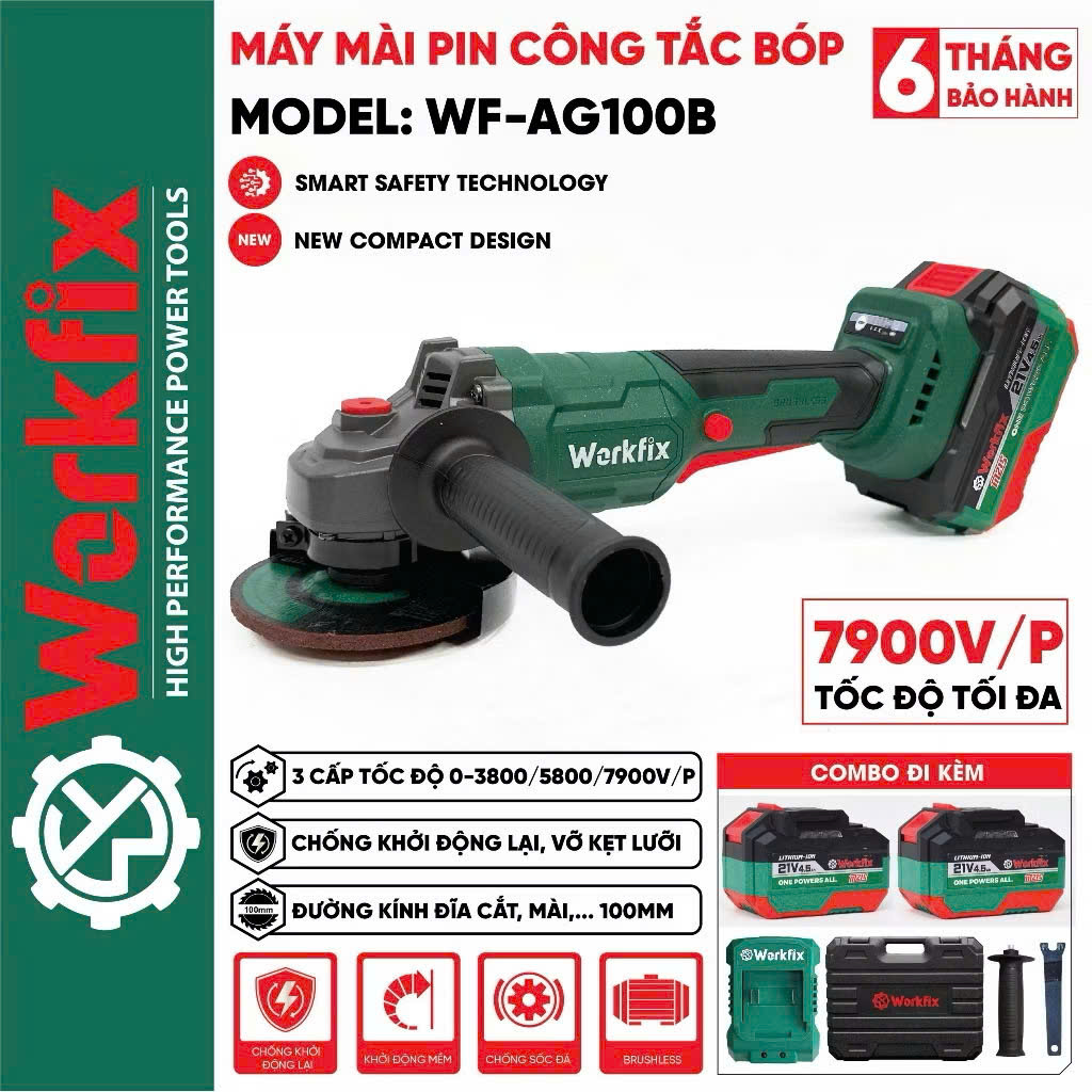 dia chi ban may mai cat chay pin workfix gia re Hanoi