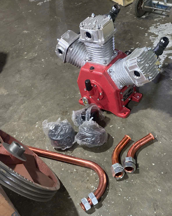 Đầu nén khí  3 piston SanRock áp 5 bar