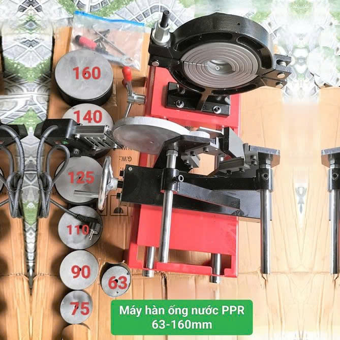 Đại lý bán máy hàn ống nhiệt PPR 160 tại Hà Nội và HCM