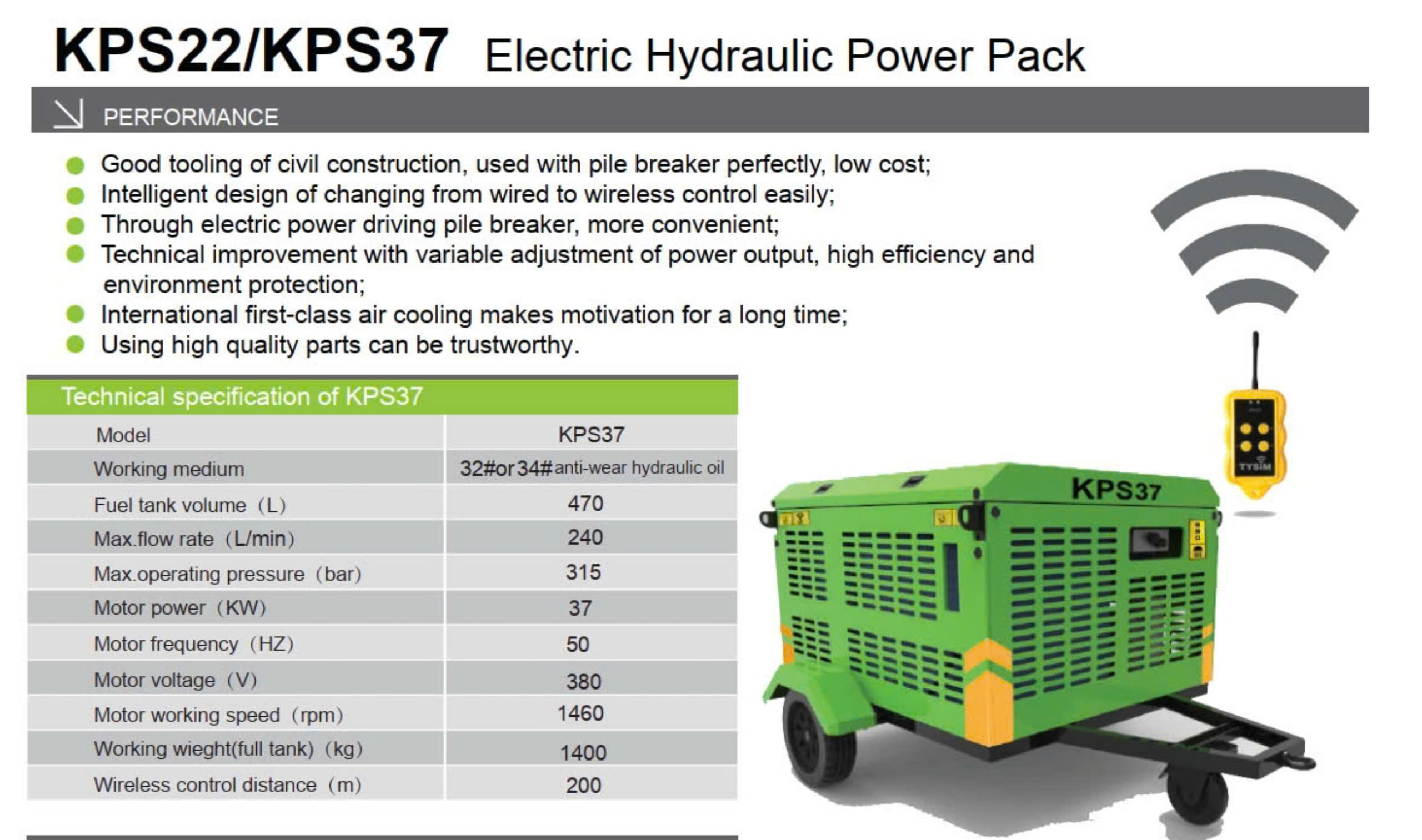 trạm dầu thủy lực máy phá đầu cọc bê tông