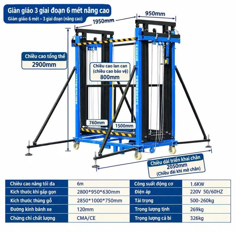 Đia chỉ bán giàn giáo điện tại Hà Nôi và HCM