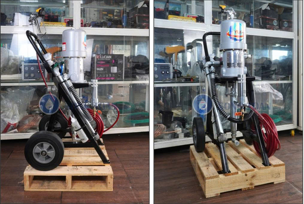 đaij lý bán máy phun sơn dầu epoxy tại Hà Nôi HCM