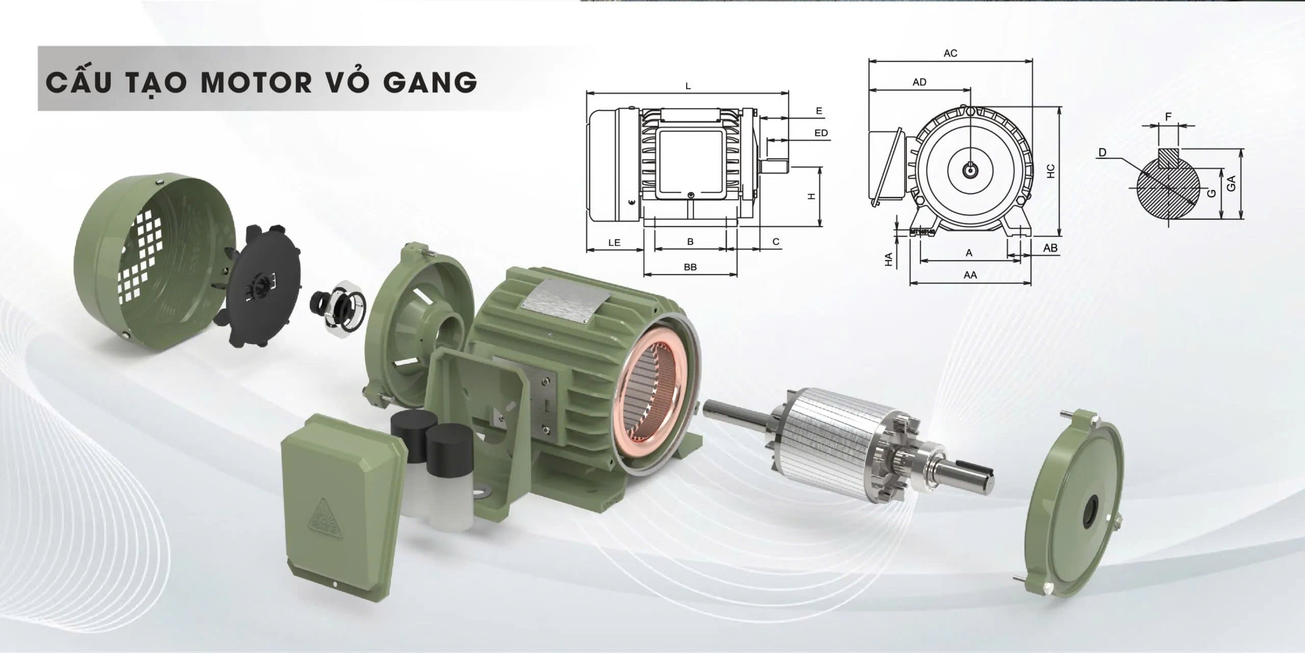 cau tao motor dien hong ky vo gang