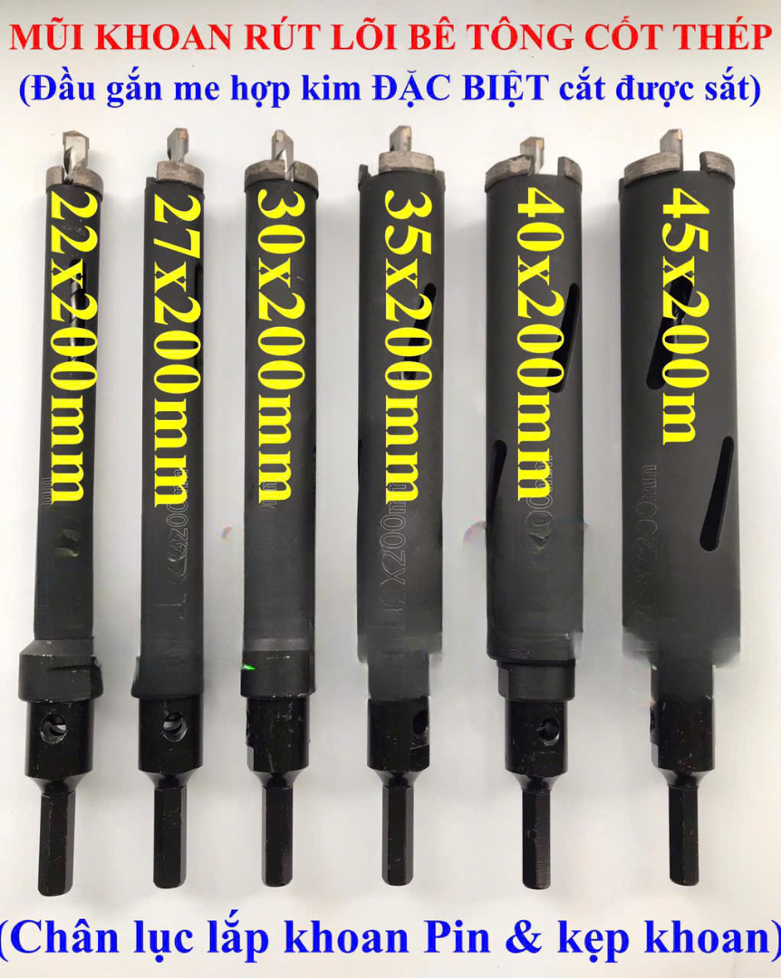 đại l&yacute; b&aacute;n mũi khoan r&uacute;t l&otilde;i b&ecirc; t&ocirc;ng cốt th&eacute;p tại H&agrave; Nội S&agrave;i G&ograve;n